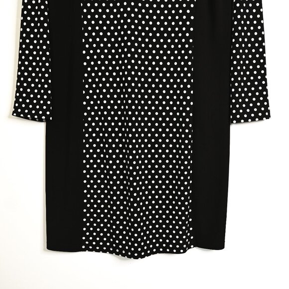 MICHAEL MICHAEL KORS Black and White Polka Dot Dress - Size Small - Picture 3 of 9